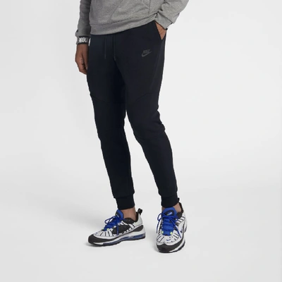Shop Nike Sportswear Tech Fleece Men's Joggers (black) - Clearance Sale In Black,black,black