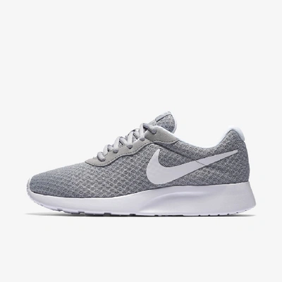 Shop Nike Tanjun Women's Shoes In Wolf Grey,white