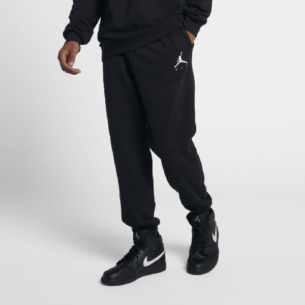 Jordan Jumpman Air Men's Fleece Pants (black) - Clearance Sale In Black,white | ModeSens