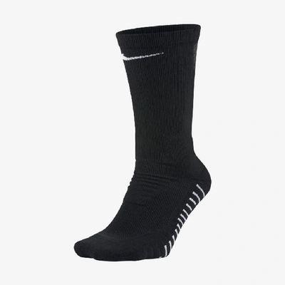 Shop Nike Men's Vapor Football Crew Socks In Black