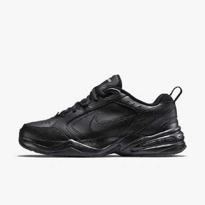 Shop Nike Men's Air Monarch Iv Workout Shoes In Black