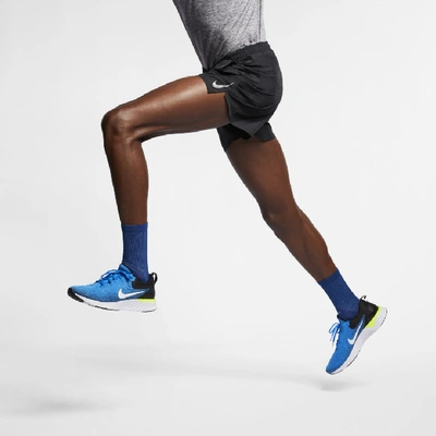 Shop Nike Men's Challenger 5" Brief-lined Running Shorts In Black