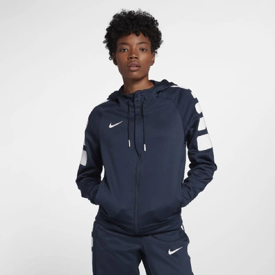 Nike Therma Elite Women's Basketball Hoodie In Blue | ModeSens