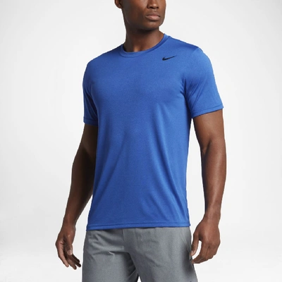 Shop Nike Men's Dri-fit Legend Training T-shirt In Blue