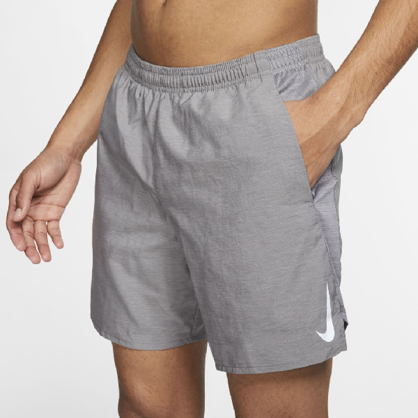 nike challenger shorts grey