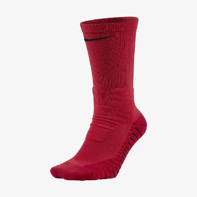 Shop Nike Men's Vapor Football Crew Socks In Red