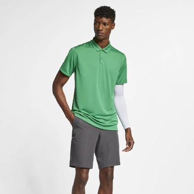 Shop Nike Dri-fit Victory Men's Golf Polo In Classic Green