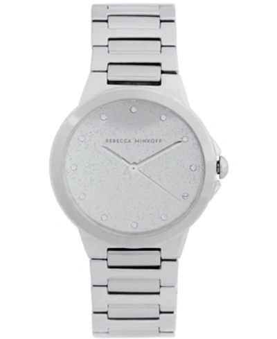 Shop Rebecca Minkoff Women's Cali Stainless Steel Bracelet Watch 34mm