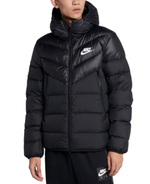 nike mens puffer jacket black