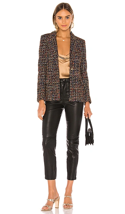 Shop Amanda Uprichard Aldridge Blazer In Lyra Tweed