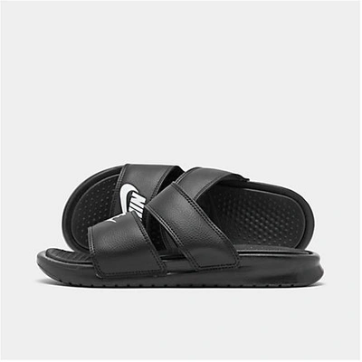 Nike Benassi Duo Ultra Women's Slide In Black/white | ModeSens