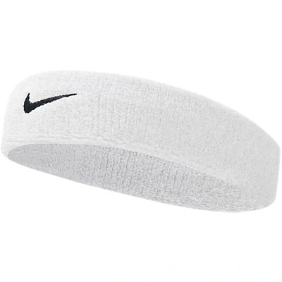 Shop Nike Swoosh Headband In White