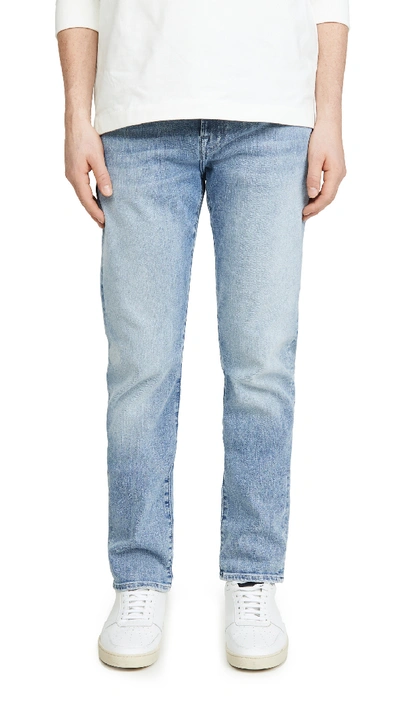 Shop 7 For All Mankind Adrien Clean Pocket Jeans In Bignell