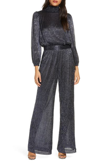 eliza j velvet jumpsuit