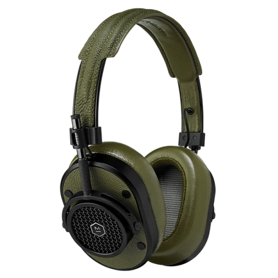 Shop Master & Dynamic ® Mh40 Wired Over-ear Premium Leather Headphones - Olive Leather/black Metal