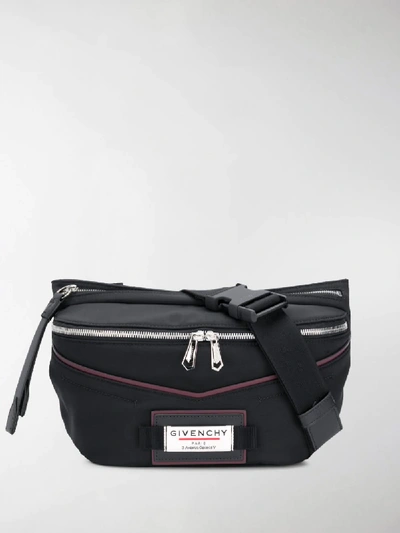 Shop Givenchy Downtown Belt Bag In Black