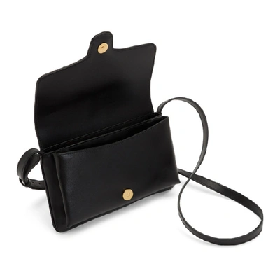 Shop Gucci Black Small Arli Shoulder Bag In 1000 Black