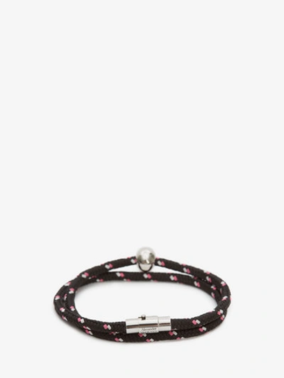 Shop Alexander Mcqueen Skull Friendship Bracelet