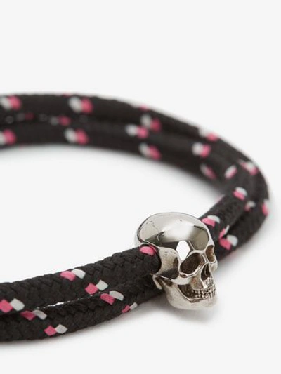 Shop Alexander Mcqueen Skull Friendship Bracelet