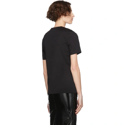 Shop Versace Black Gianni  Embroidered T-shirt In A2024 Black