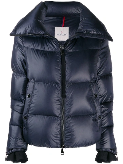 Shop Moncler Bandama Down Jacket In Blue