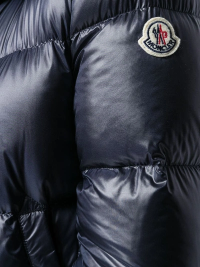 Shop Moncler Bandama Down Jacket In Blue