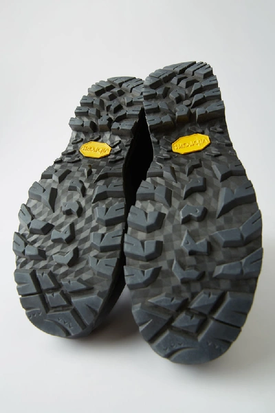 Shop Acne Studios Trekking Boots Anthracite Grey
