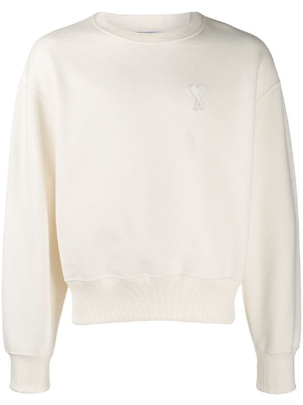 ami heart sweatshirt