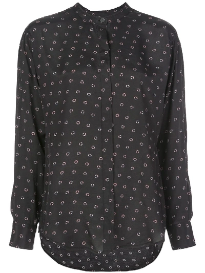 Shop Isabel Marant Étoile Button-up Blouse In Black