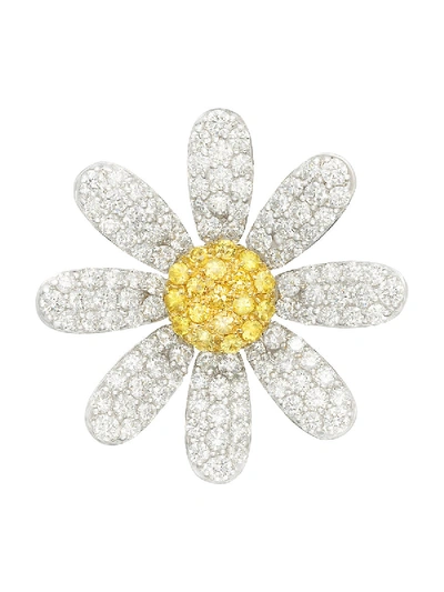Shop Mio Harutaka Yellow Sapphire & Diamond Margaret Ring