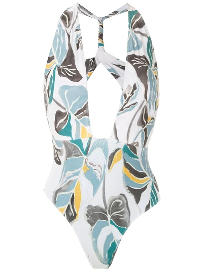 Shop Clube Bossa Else Printed Swimsuit In Multicolour