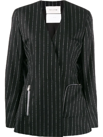 Shop Alyx Script Stripe Blazer In Black