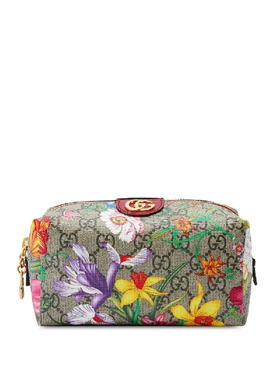 OPHIDIA GG FLORA COSMETIC CASE