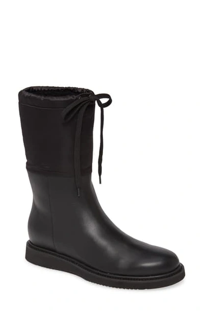 Shop Aquatalia Camillia Weatherproof Wedge Boot In Black
