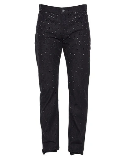 Shop Emporio Armani Man Jeans Black Size 36 Cotton