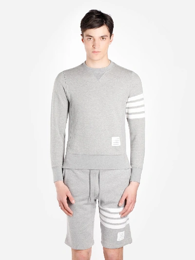 Shop Thom Browne Sweaters In Grey