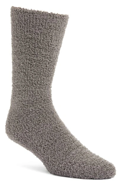 Shop Ugg Fincher Ultra Cozy Socks In Grey