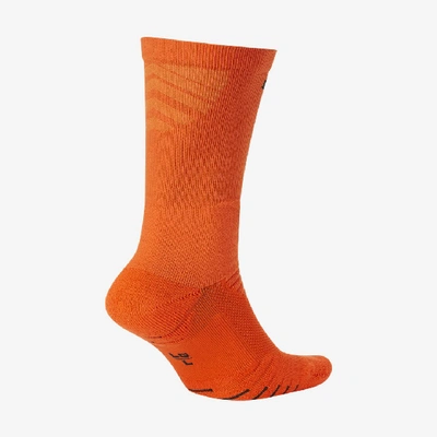 Shop Nike Vapor Crew Men's Football Socks In Orange