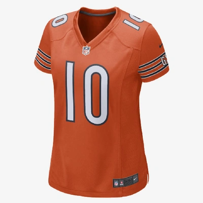 Shop Nike Nfl Chicago Bears Game Women's Football Jersey In University Orange