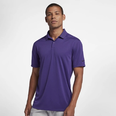 Shop Nike Dri-fit Victory Men's Golf Polo In Court Purple