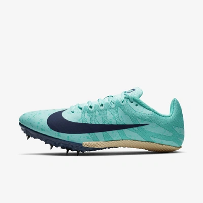 Shop Nike Zoom Rival S 9 Women's Track Spike In Blue