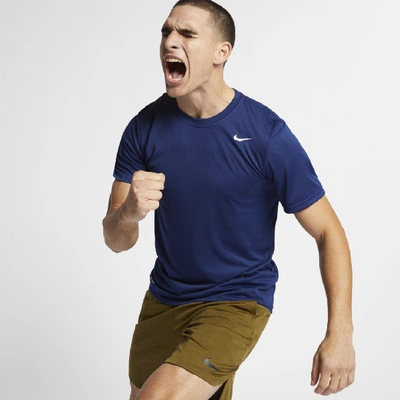 Shop Nike Dri-fit Legend Men's Training T-shirt In Blue