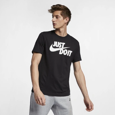 Shop Nike Men's  Sportswear Jdi T-shirt In Black