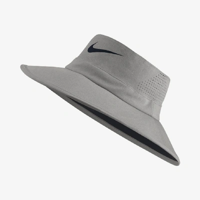 Shop Nike Sun Protect Golf Hat In Grey