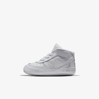 Shop Nike Force 1 Infant Bootie In White