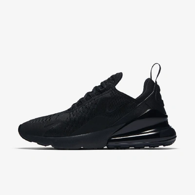 Shop Nike Women's Air Max 270 Shoes In Black