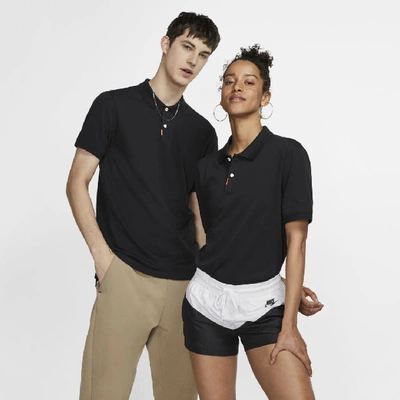 Shop Nike The  Polo Unisex Slim Fit Polo In Black,black