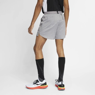 Shop Nike Flex Stride Men's 5" Brief-lined Running Shorts In Grey