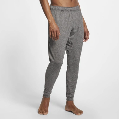 Shop Nike Men's Dri-fit Yoga Pants In Black