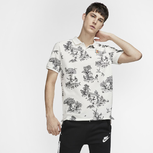 nikecourt men's tennis polo